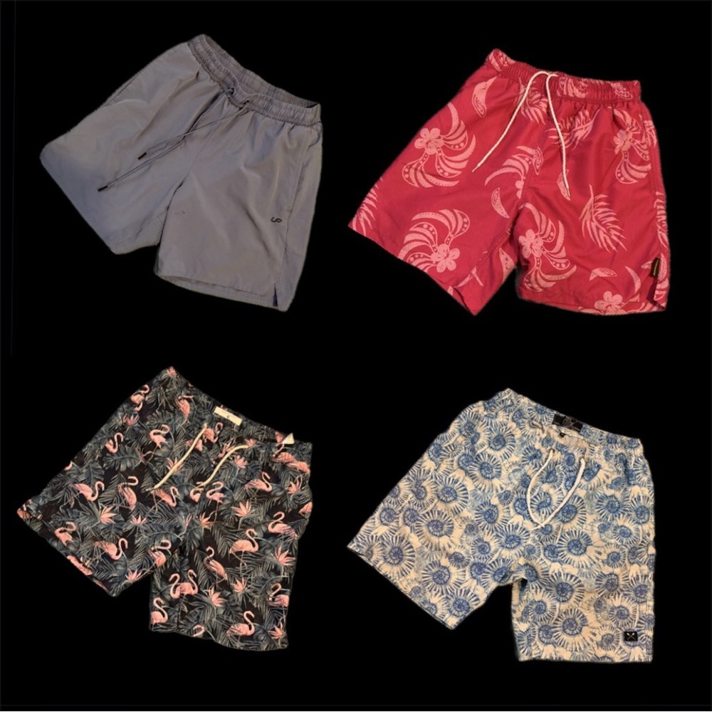 Bundle of 4 men’s swim shorts